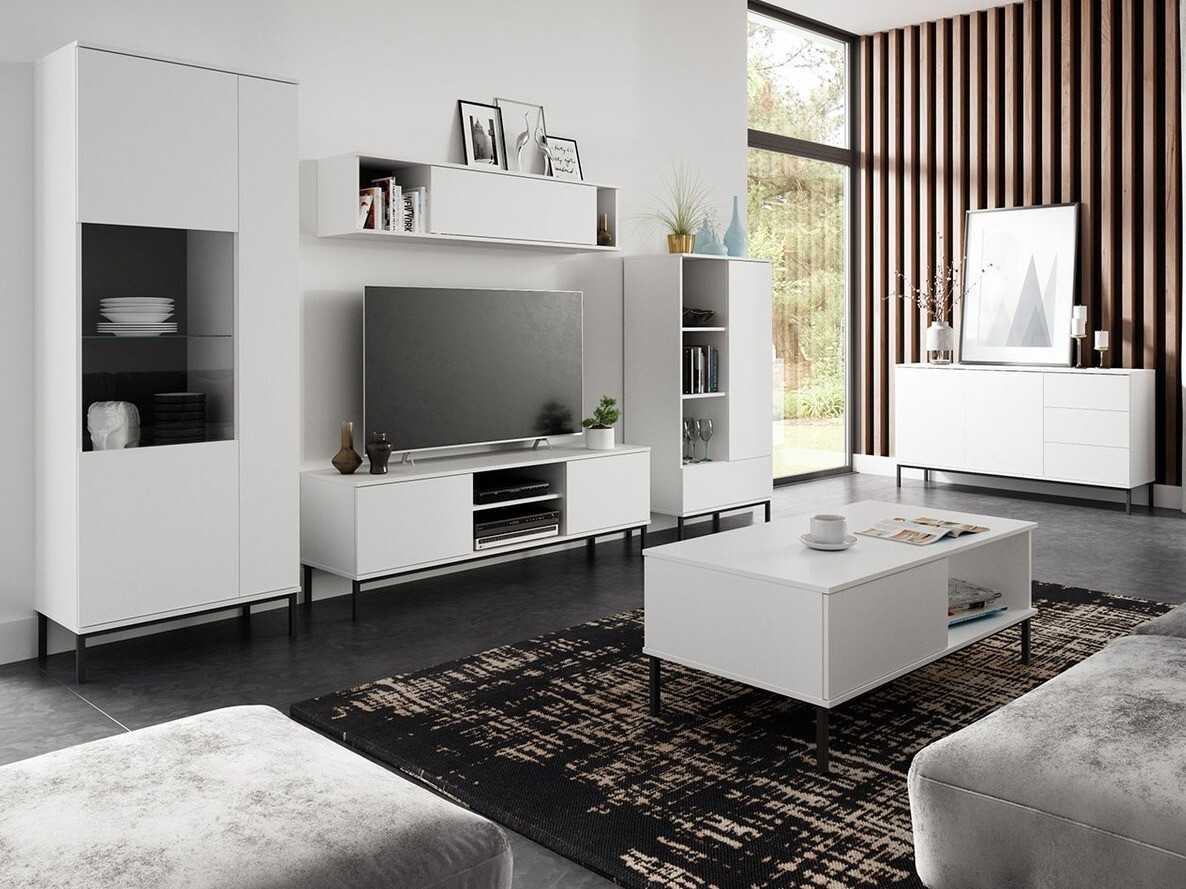 Žurnalinis staliukas Lomsore 102 (Balta)