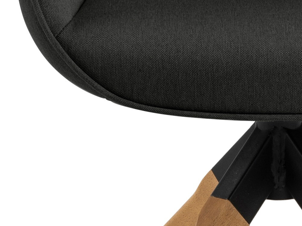 Kėdė Norsica 391 (Tamsi pilka + Šviesus medis)