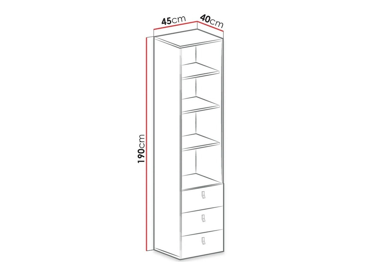 Lentyna Camteso 104 (Juoda + Ąžuolas + Beige)