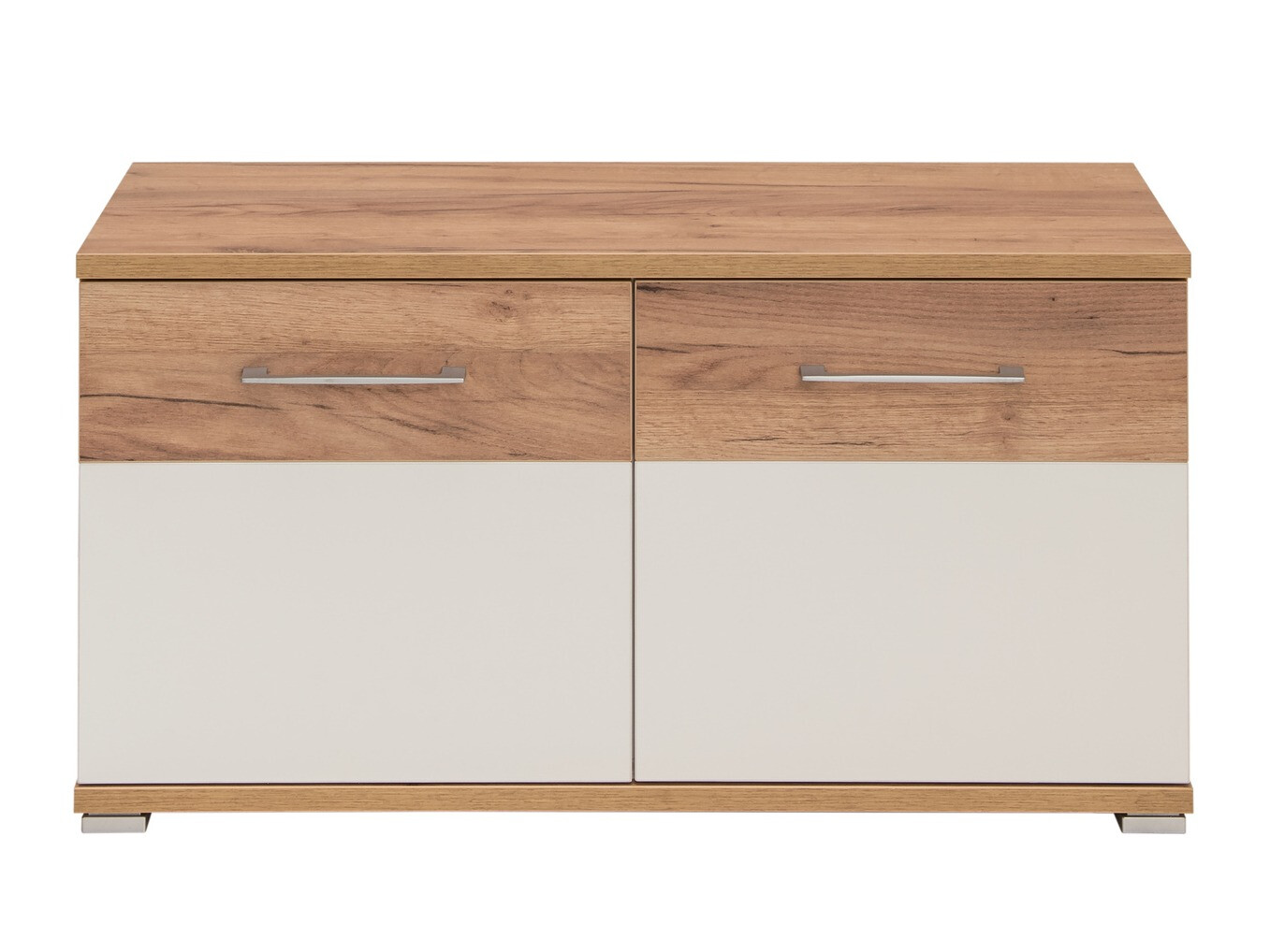 Batų dėžė Nuveno 102 (Balta + Navarra ąžuolas)