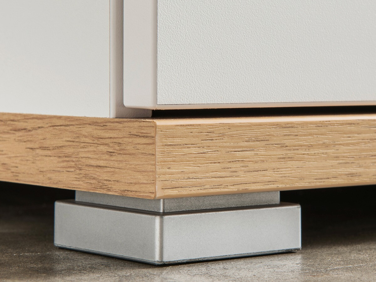 Batų dėžė Nuveno 102 (Balta + Navarra ąžuolas)