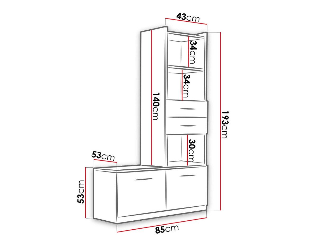 Lentyna Campus (Balta + Blizgi balta)
