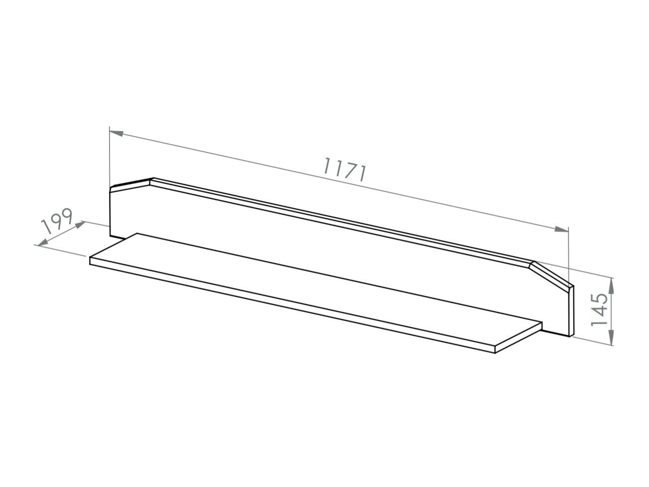 Pakabinama lentyna Mavevare 106
