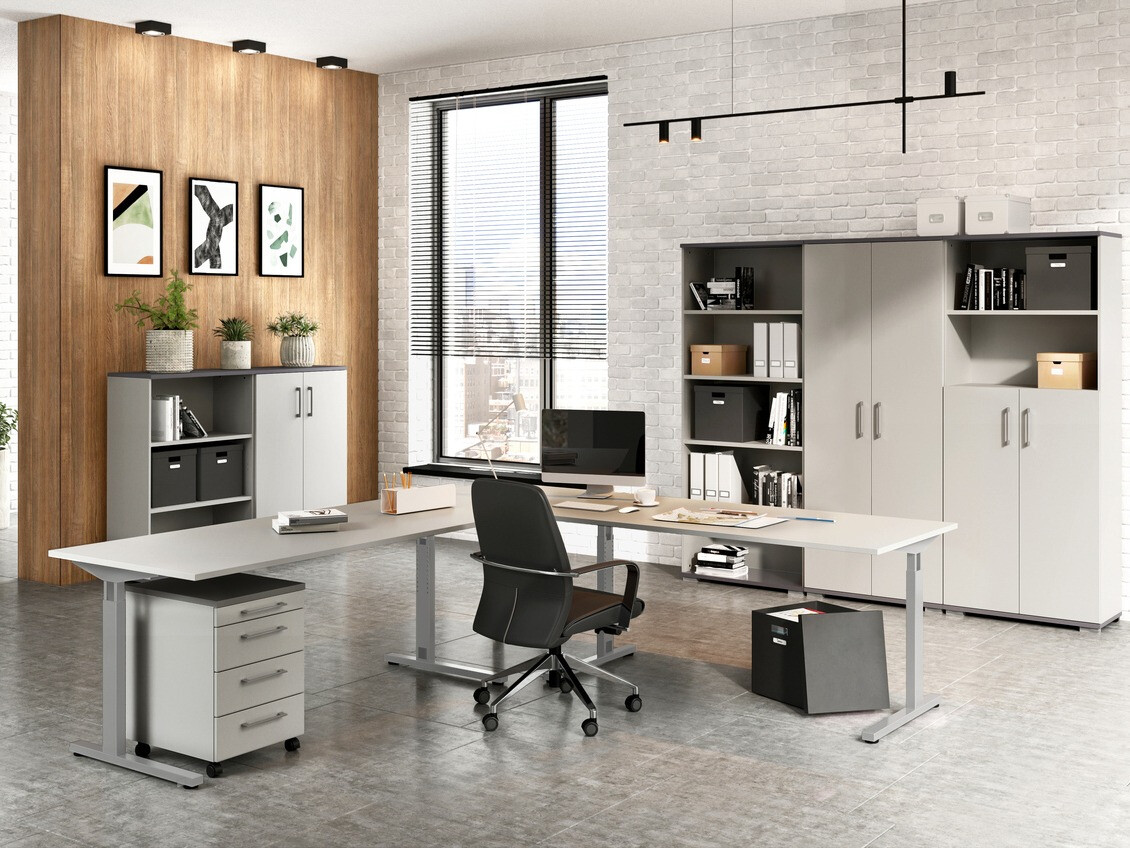 Lentyna Lartesi 100 (Grafitas + Šviesi pilka)