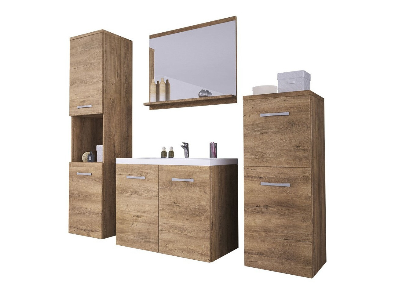 Vonios komplektas Sarasota 108 (Ąžuolas lefkas)