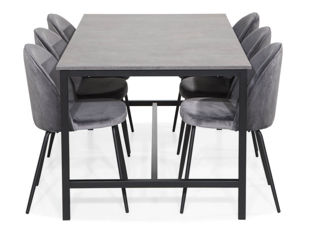 Valgomojo komplektas In Living 357 (Pilka)