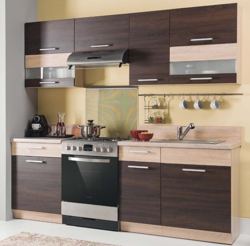 Modulinė kampinė spintelė Mode Dark 118