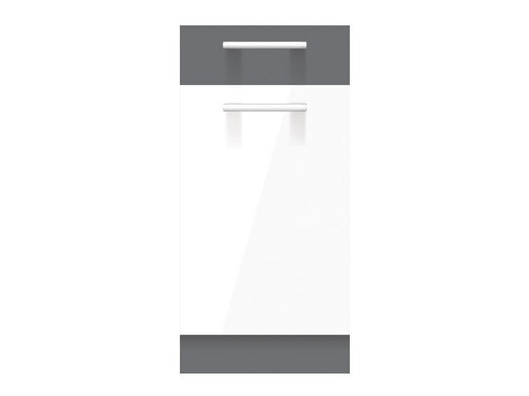 Modulinė spintelė su stalčiumi ir durelėmis Mode White 117