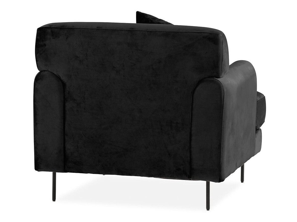 Fotelis Augusta 168 (Juoda)