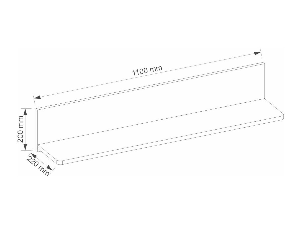 Pakabinama lentyna Elblive 133