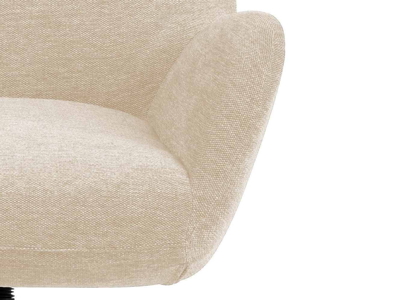 Fotelis Norsica 490 (Juoda + Kreminė)