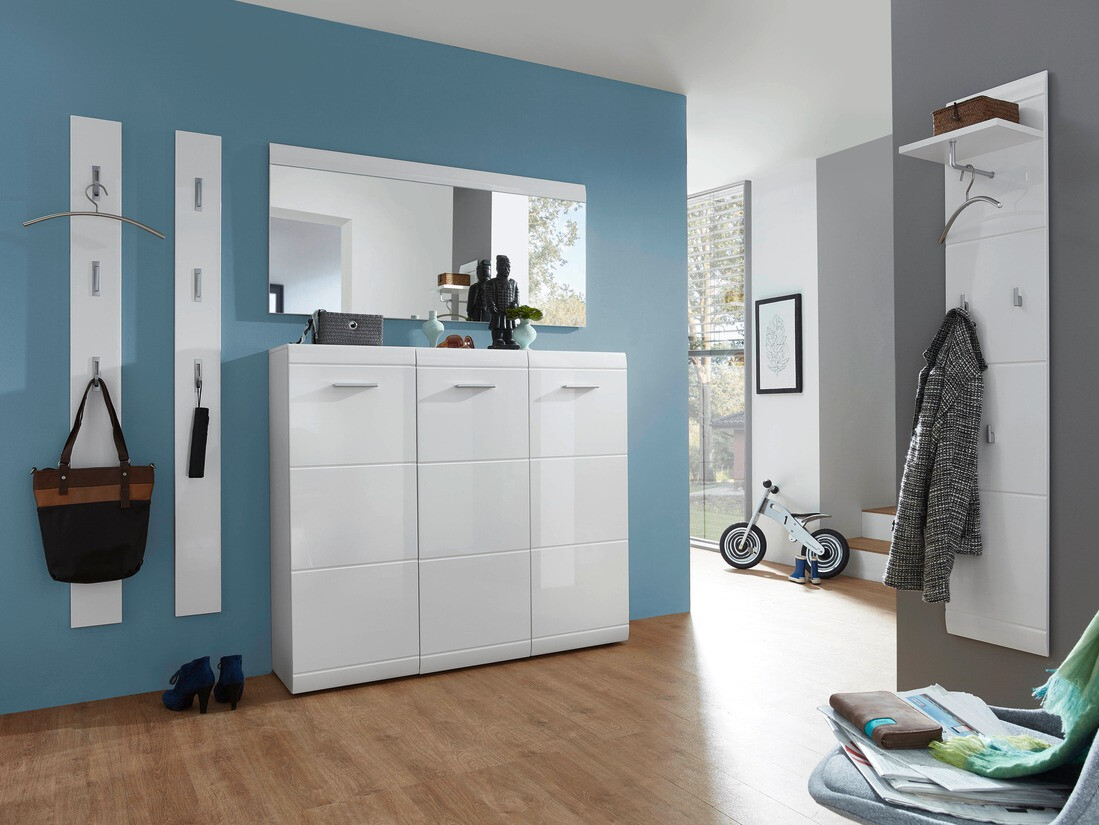 Veidrodis Livromu 103 (Blizgi balta)