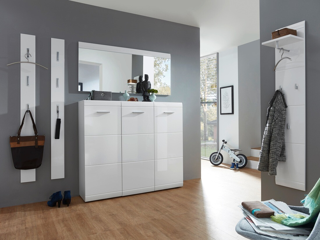 Veidrodis Livromu 103 (Blizgi balta)