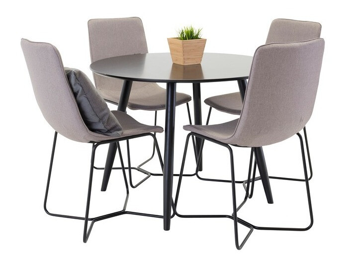 Kėdė Dallas 247 (Pilka + Juoda)