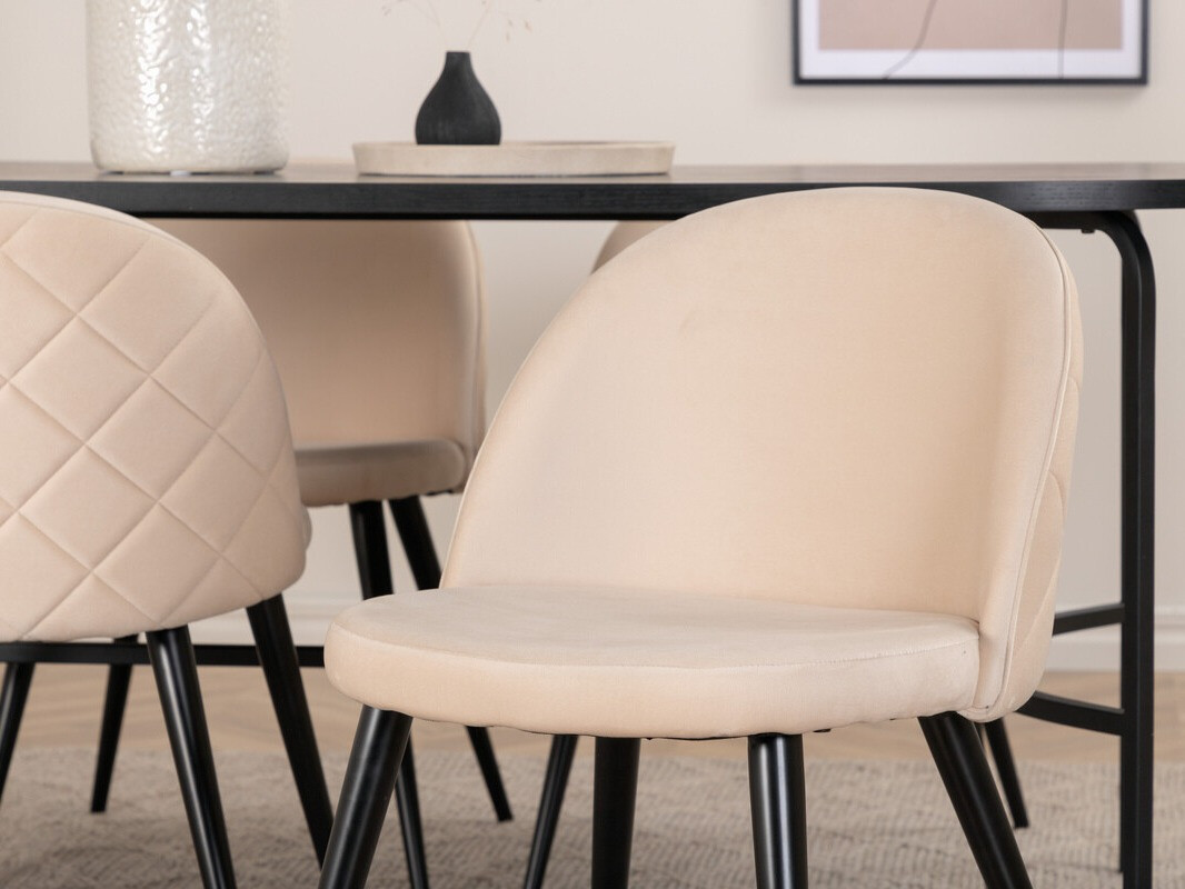 Kėdė Dallas 2640 (Kreminė + Juoda)