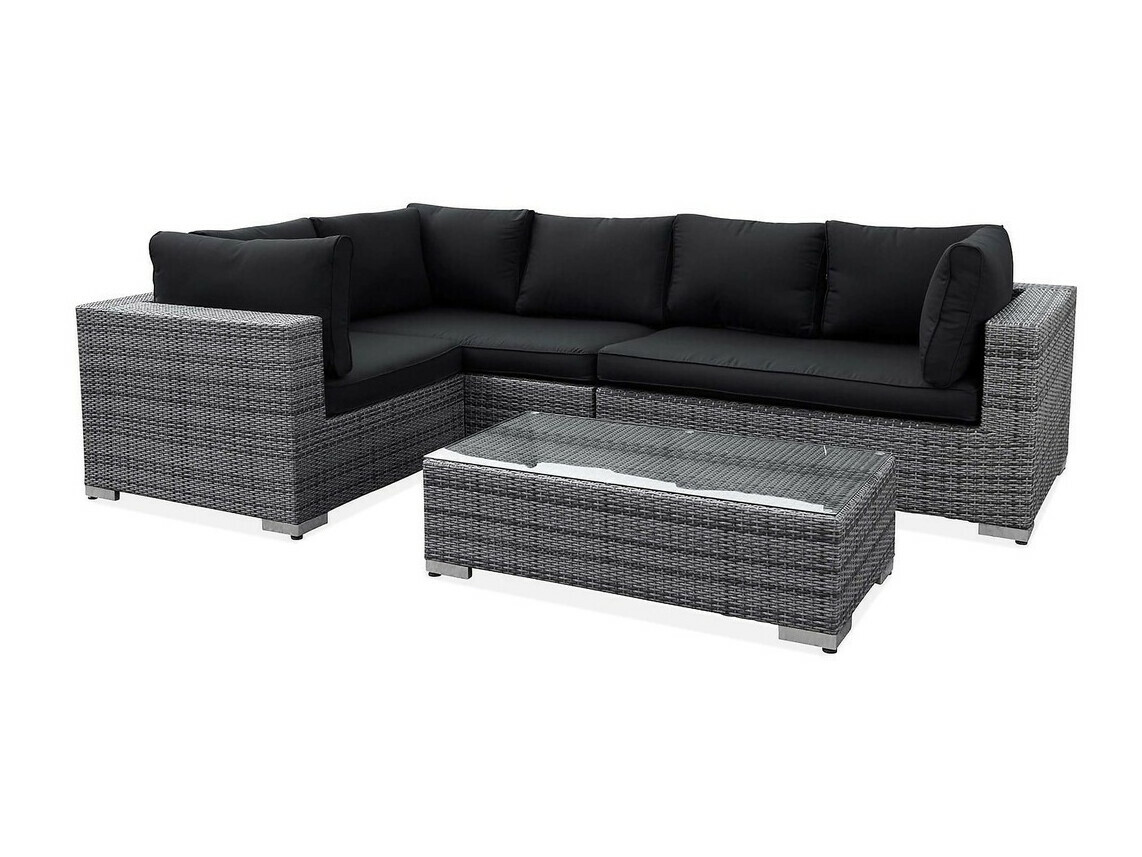 Lauko baldų komplektas Comfort Garden 1238 (Juoda)