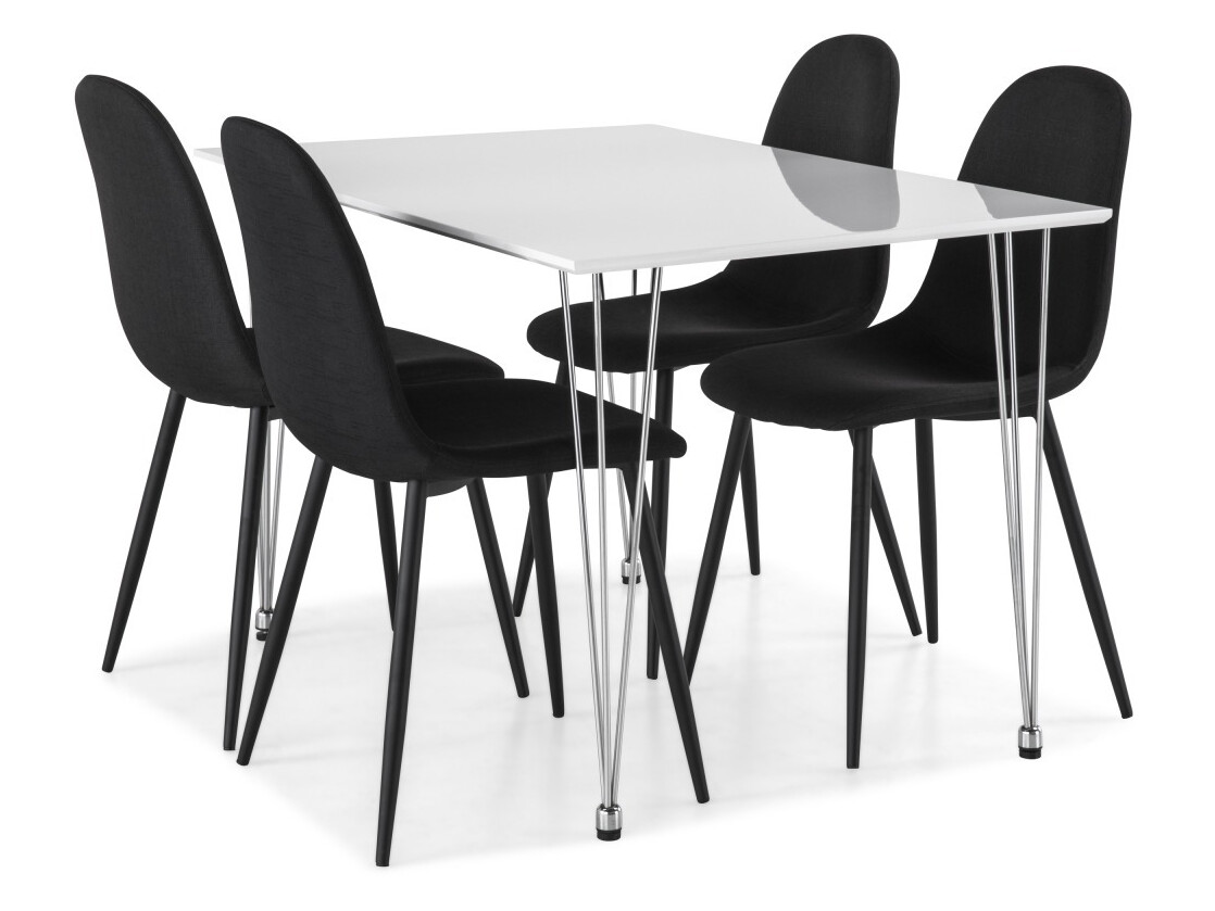 Valgomojo komplektas Scandinavian Choice 651 (Juoda)