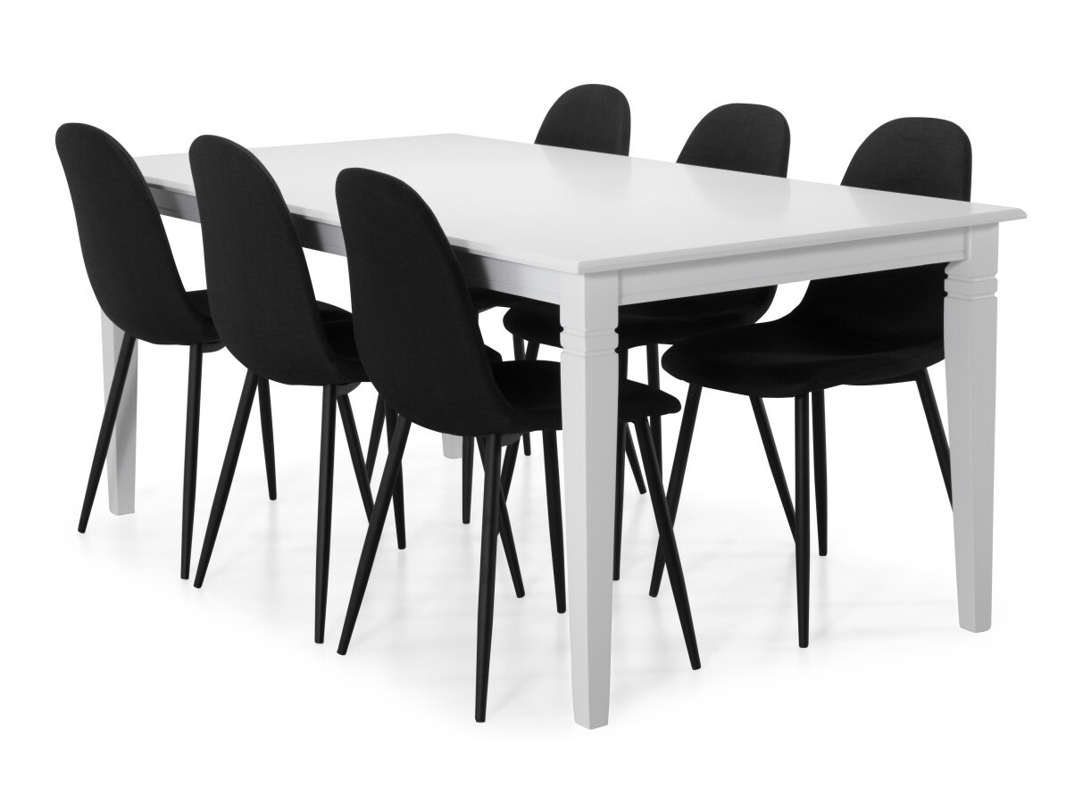 Valgomojo komplektas Scandinavian Choice 600 (Juoda)