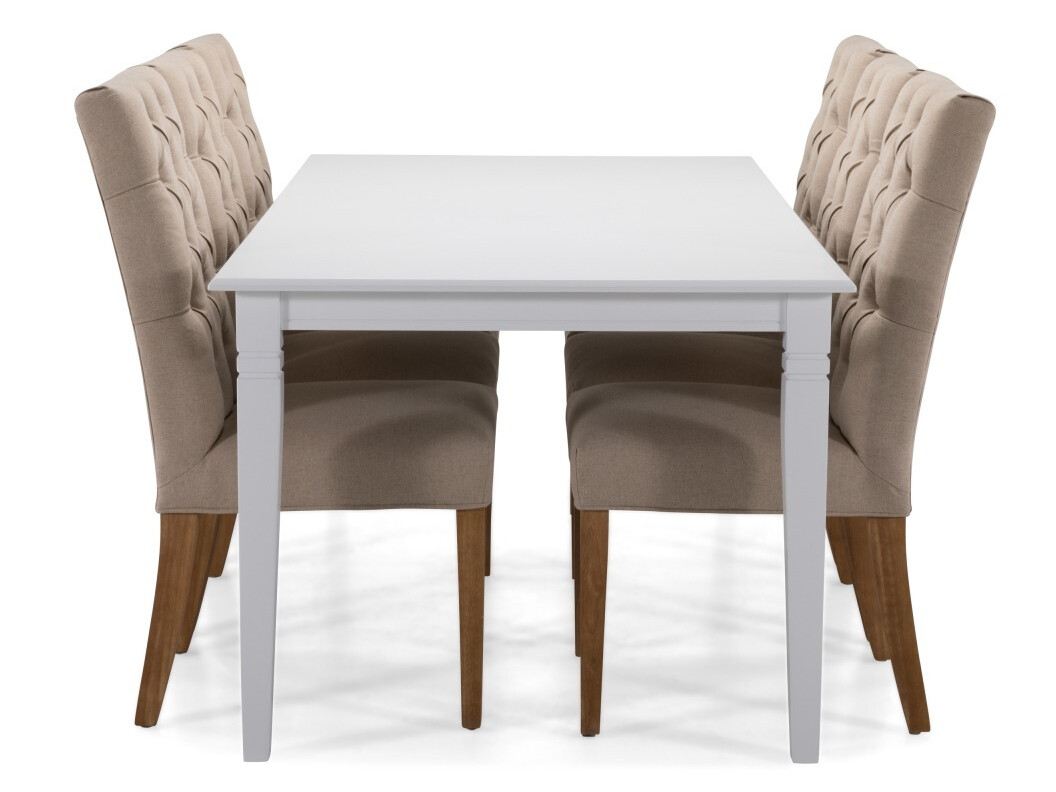 Valgomojo komplektas Scandinavian Choice 647 (Beige + Ruda)