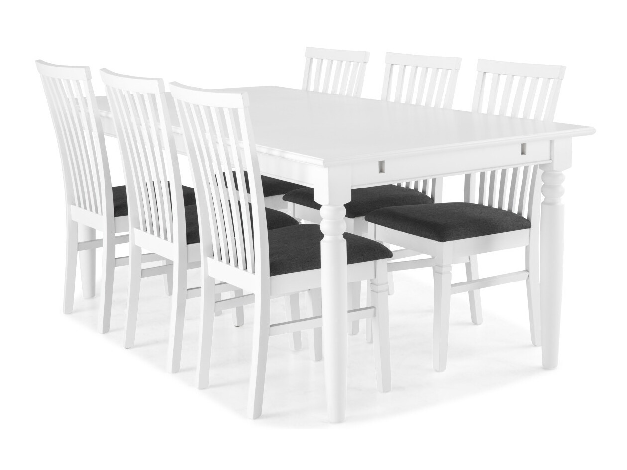 Valgomojo komplektas Scandinavian Choice 648 (Balta)