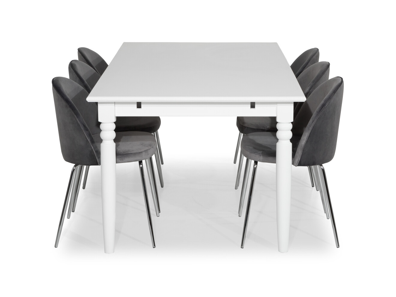 Valgomojo komplektas Scandinavian Choice 673 (Pilka)