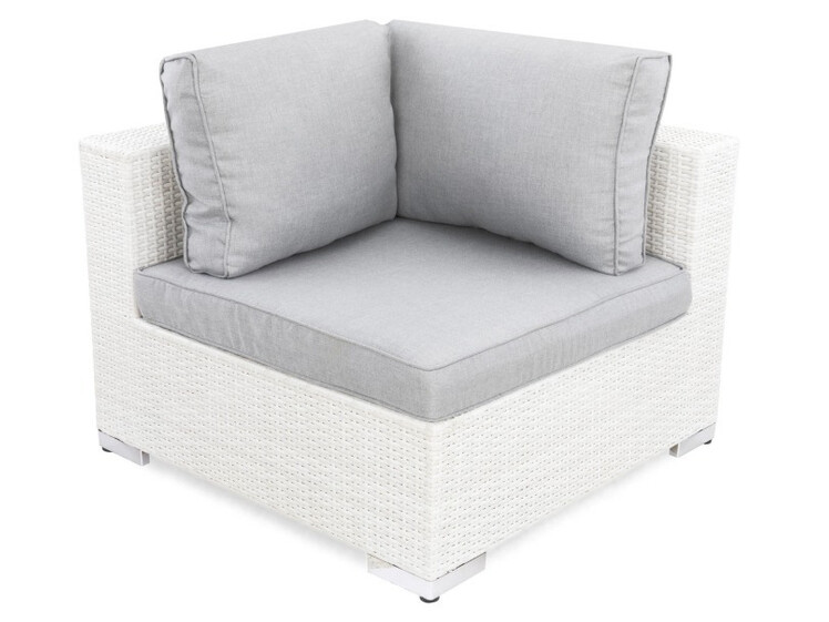 Lauko fotelis Comfort Garden 1374 (Balta + Pilka)