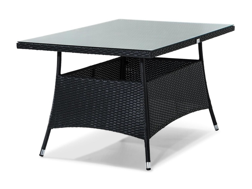 Stalo ir kėdžių komplektas Comfort Garden 1594 (Juoda)