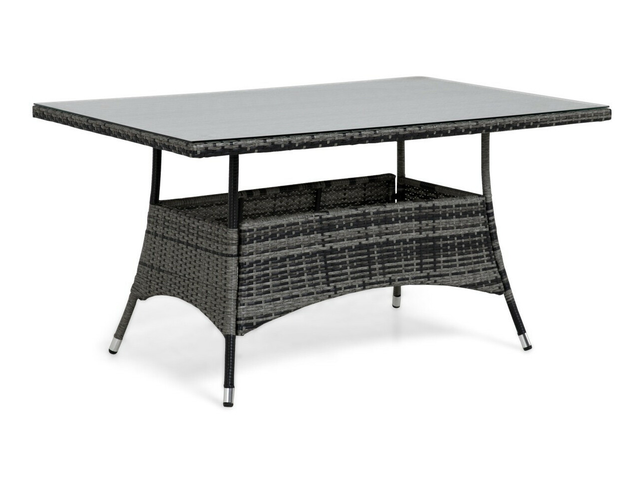 Stalo ir kėdžių komplektas Comfort Garden 1594 (Pilka)