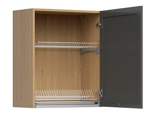 Modulinė pakabinama spintelė su džiovykla Grey 130