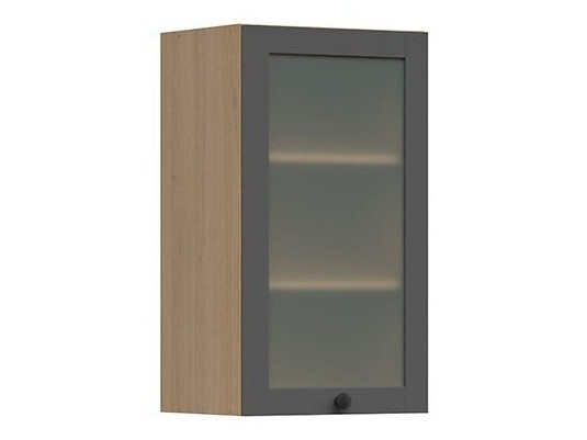 Pakabinama spintelė su durelėmis Grey 124