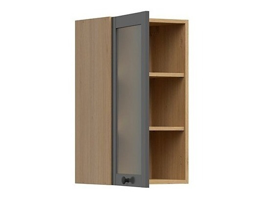 Pakabinama spintelė su durelėmis Grey 124