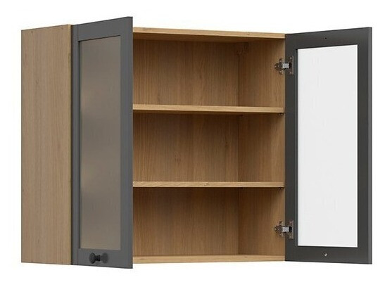 Pakabinama spintelė su durelėmis Grey 129