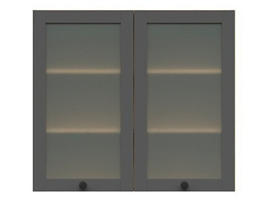 Pakabinama spintelė su durelėmis Grey 129