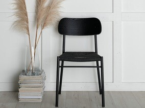 Valgomojo komplektas Dallas 1785 (Juoda)