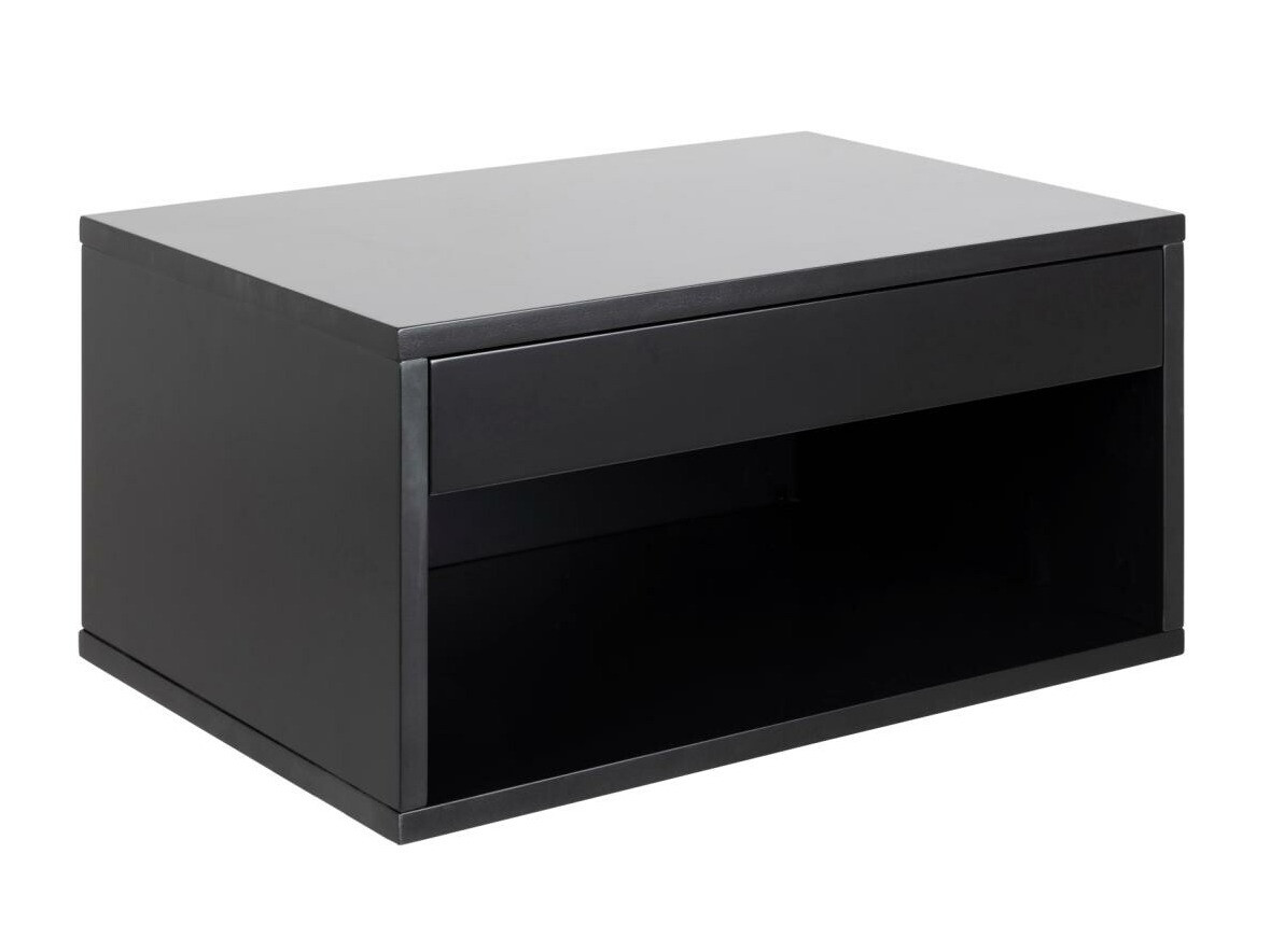 Naktinis staliukas Norsica 600 (Juoda)