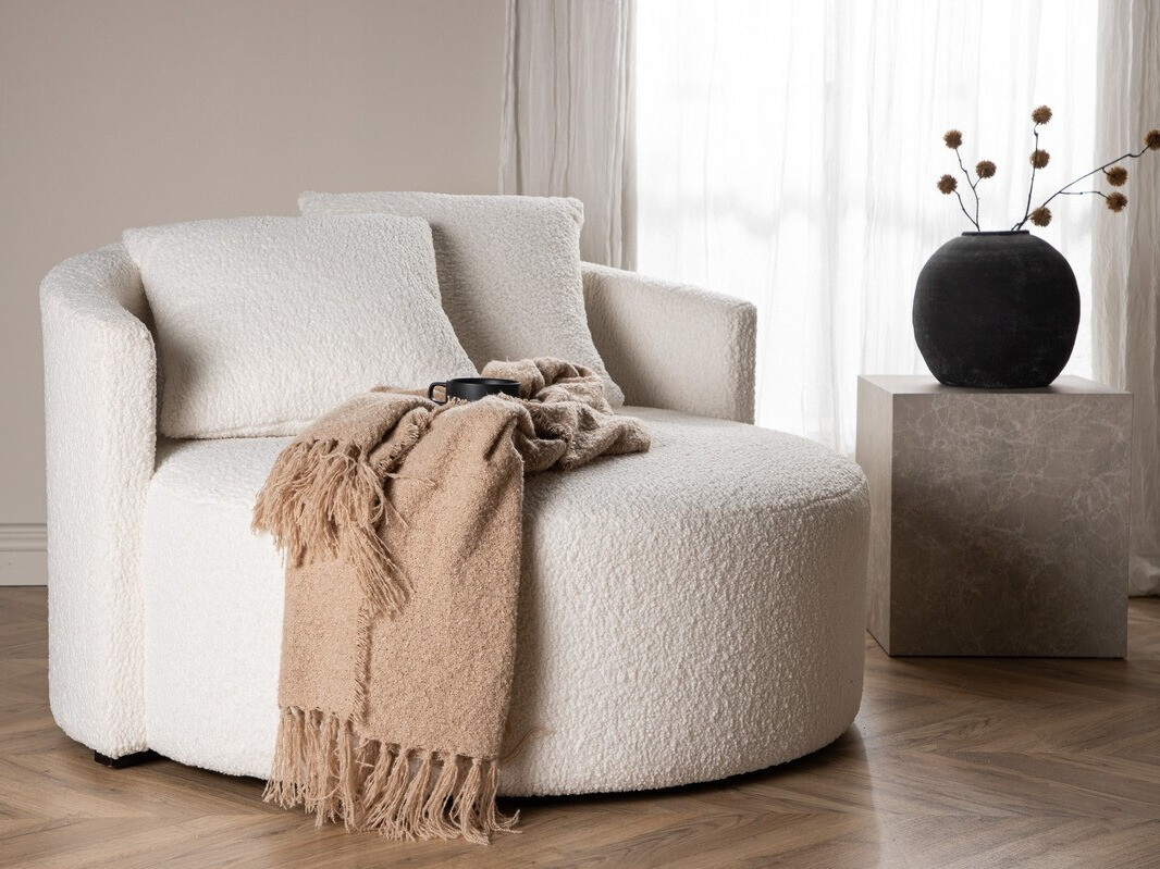 Fotelis Dallas 4225 (Balta)