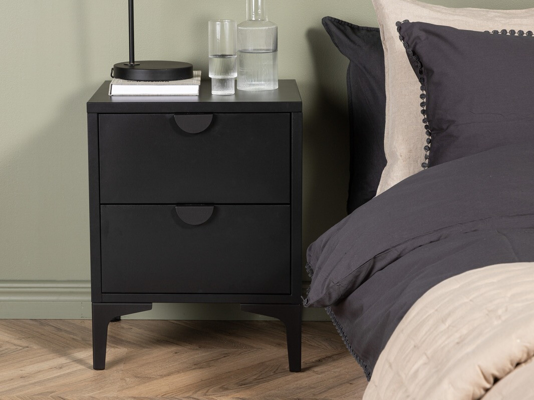 Naktinis staliukas Romcamu 101 (Juoda)