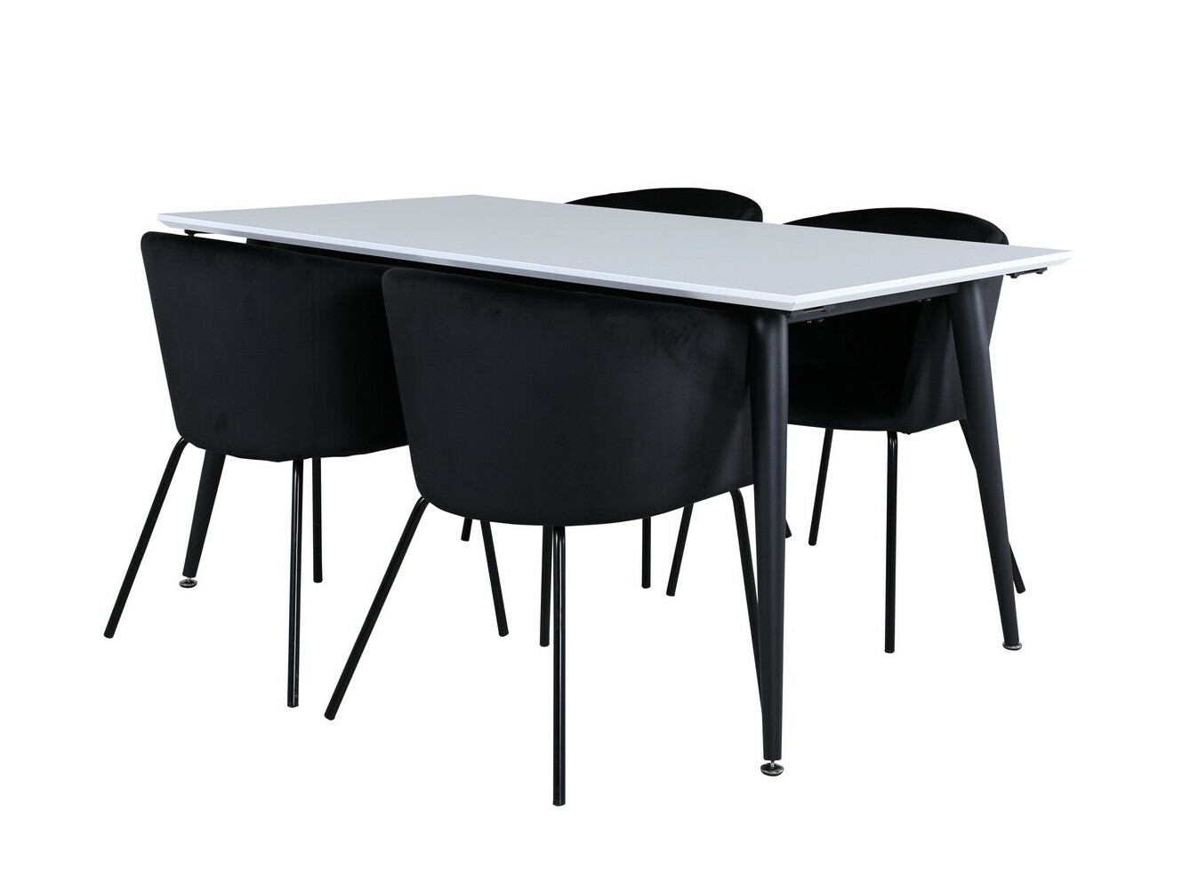 Valgomojo komplektas Dallas 2739 (Juoda)