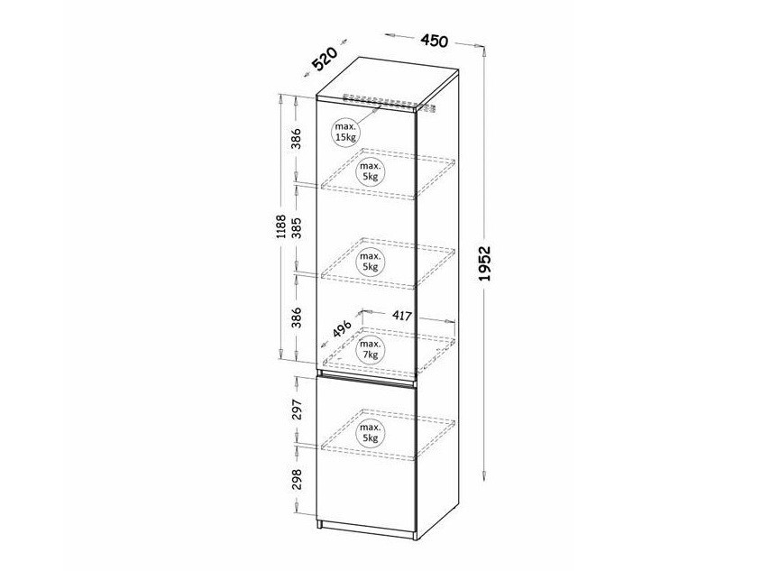 Lentyna Evaropha 101 (Votan ąžuolas + Balta)
