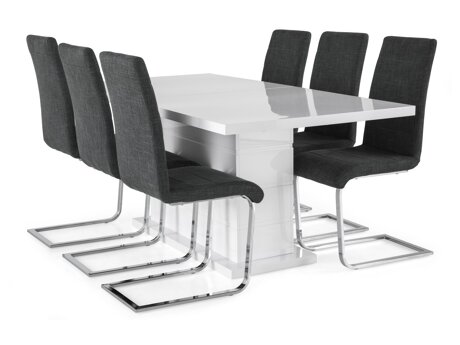Valgomojo komplektas Scandinavian Choice 631 (Pilka)