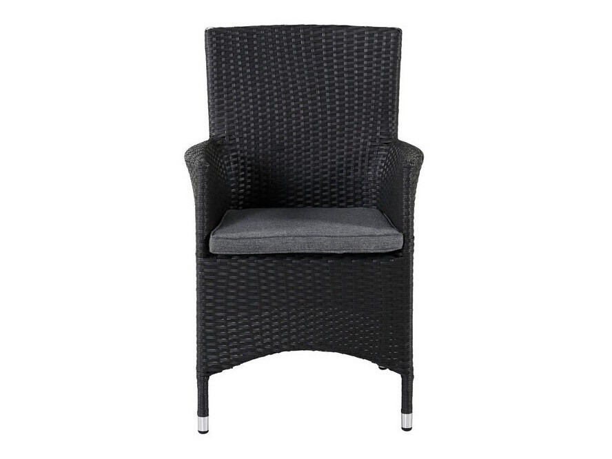 Lauko fotelis Dallas 739 (Juoda + Pilka)