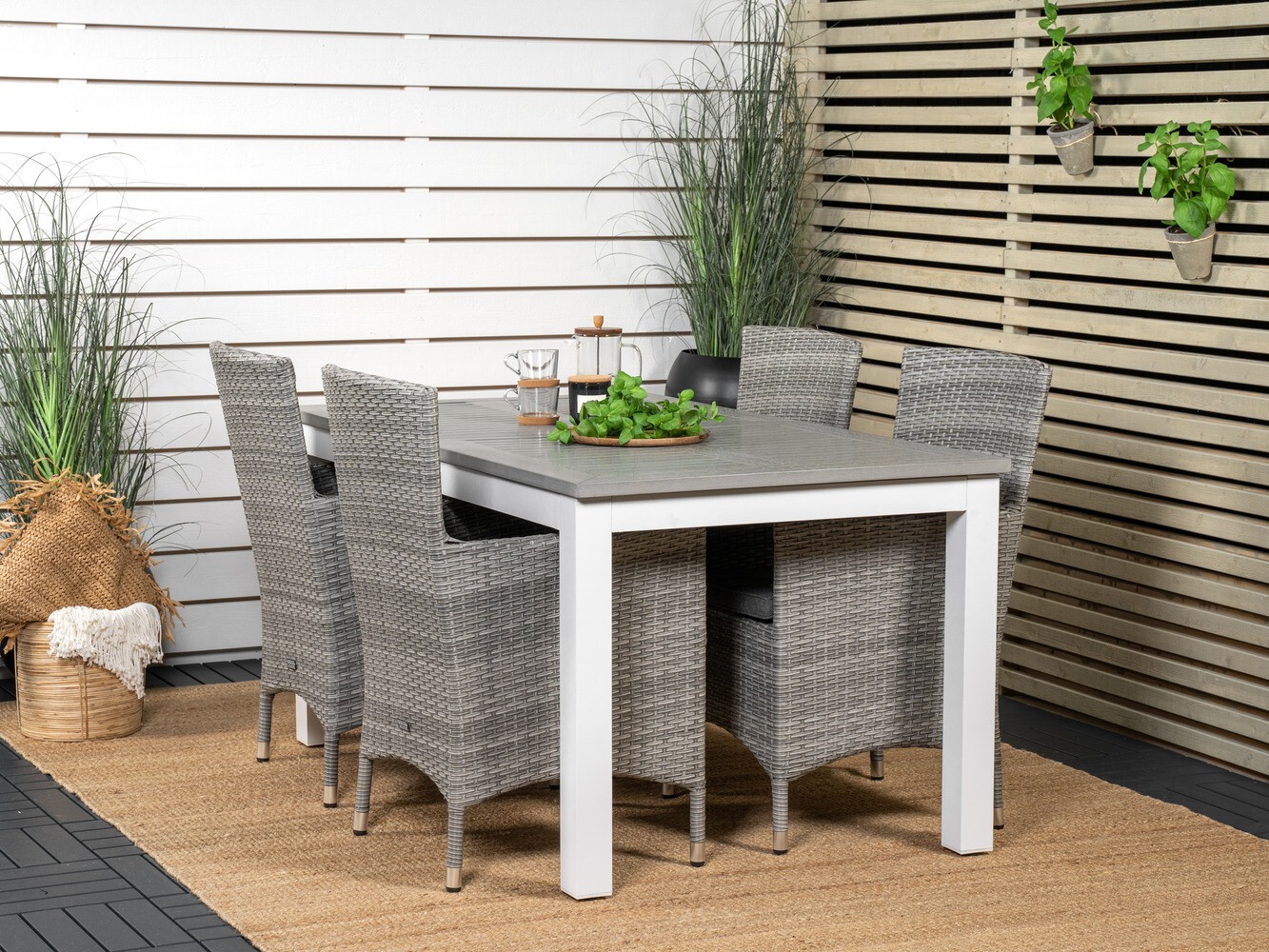 Lauko fotelis Dallas 739 (Pilka)