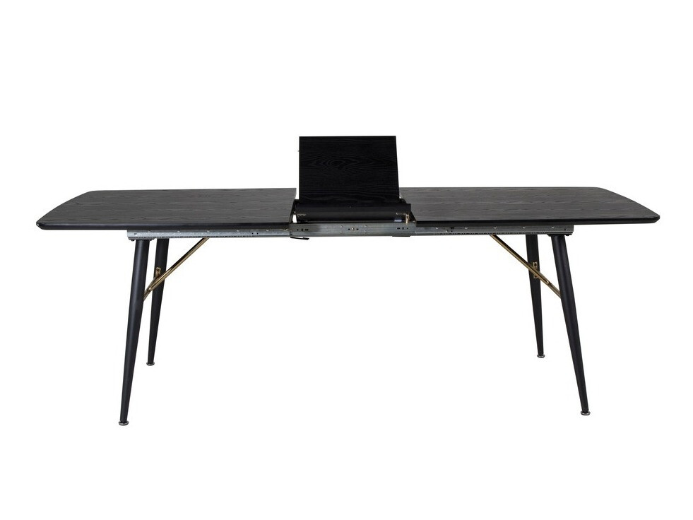 Valgomojo komplektas Dallas 1448 (Pilka + Juoda)