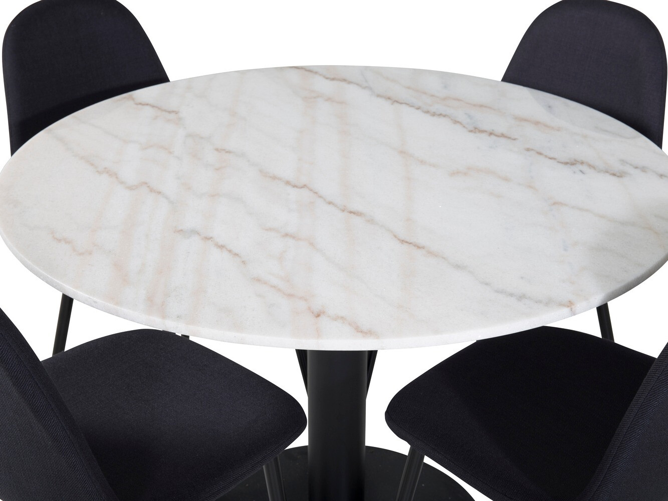 Valgomojo komplektas Dallas 1613 (Juoda)