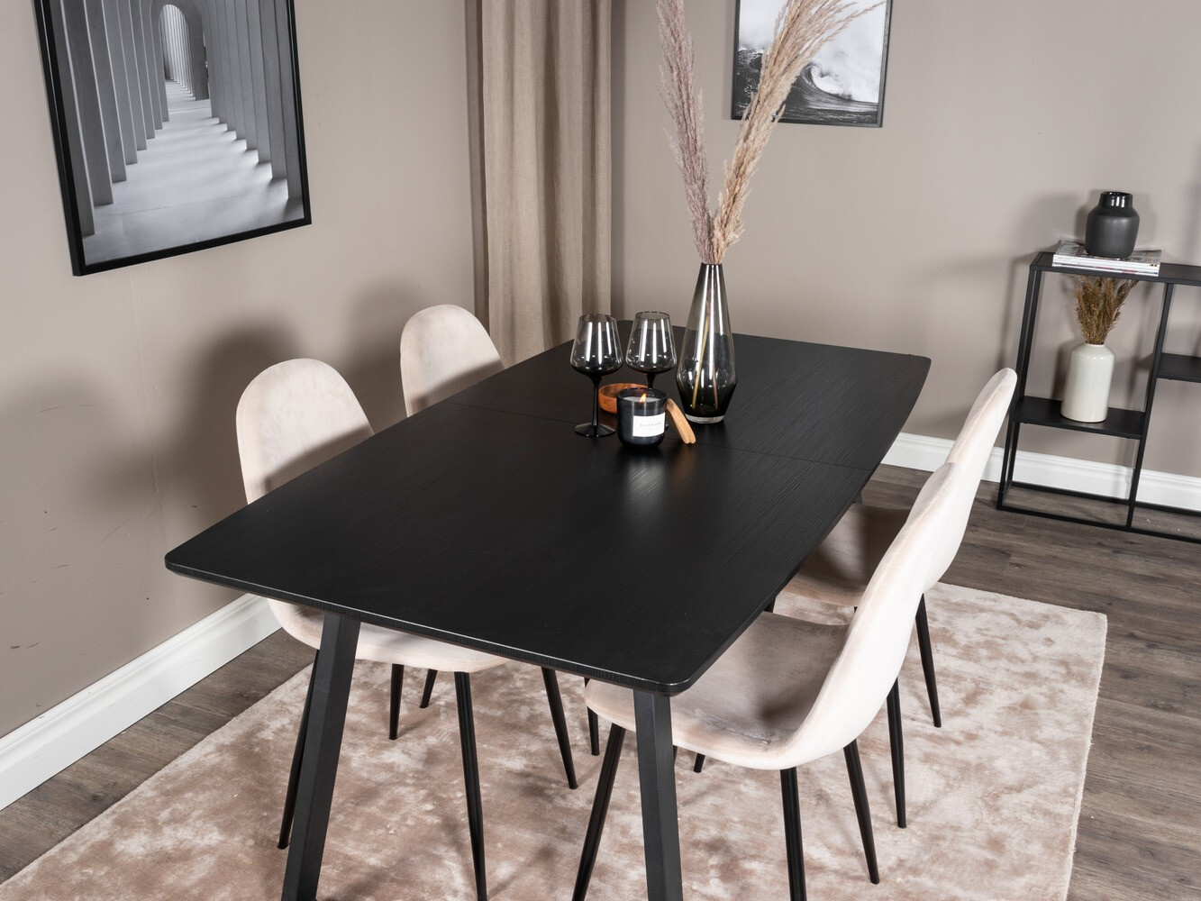 Valgomojo komplektas Dallas 1616 (Smėlinė)