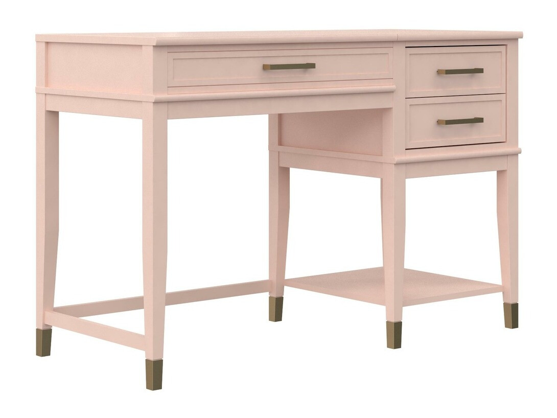Darbo stalas CosmoLiving by Cosmopolitan Belromu 102 (Šviesi rožinė)