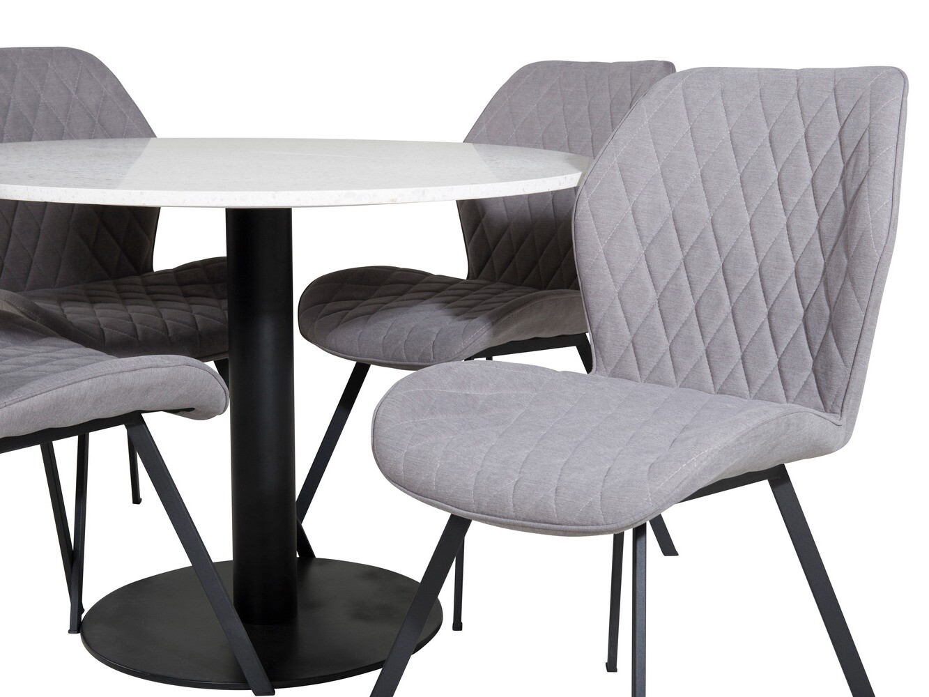 Valgomojo komplektas Dallas 1635 (Pilka)