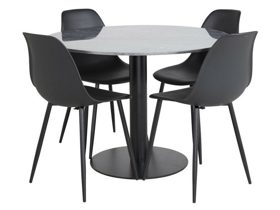 Valgomojo komplektas Dallas 2630 (Juoda)