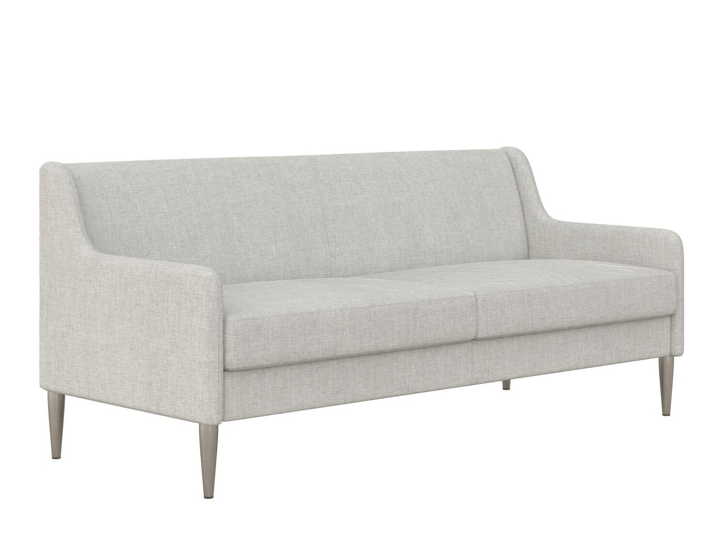 Sofa Tulsa 708 (Šviesi pilka + Sidabrinė)