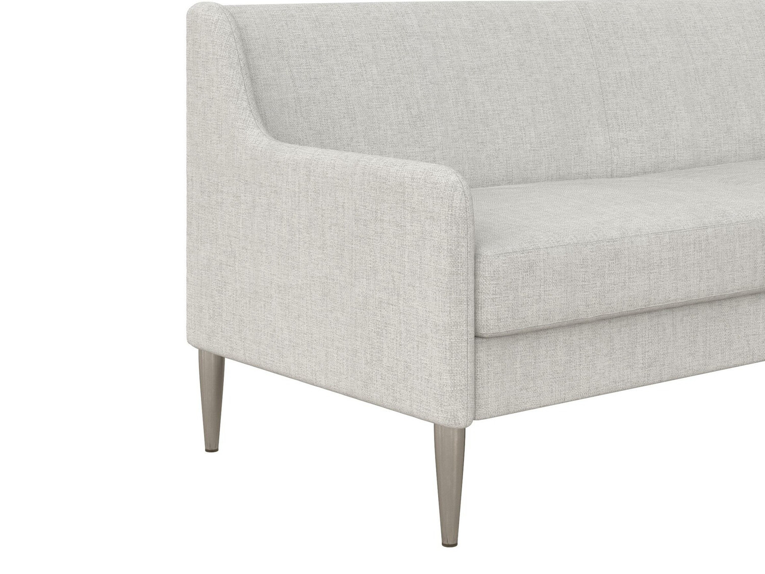 Sofa Tulsa 708 (Šviesi pilka + Sidabrinė)